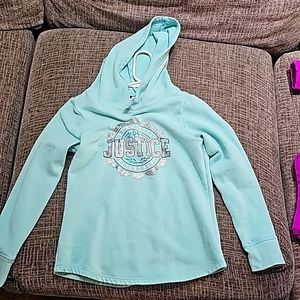 Girls Size 7 Justice Hoodie